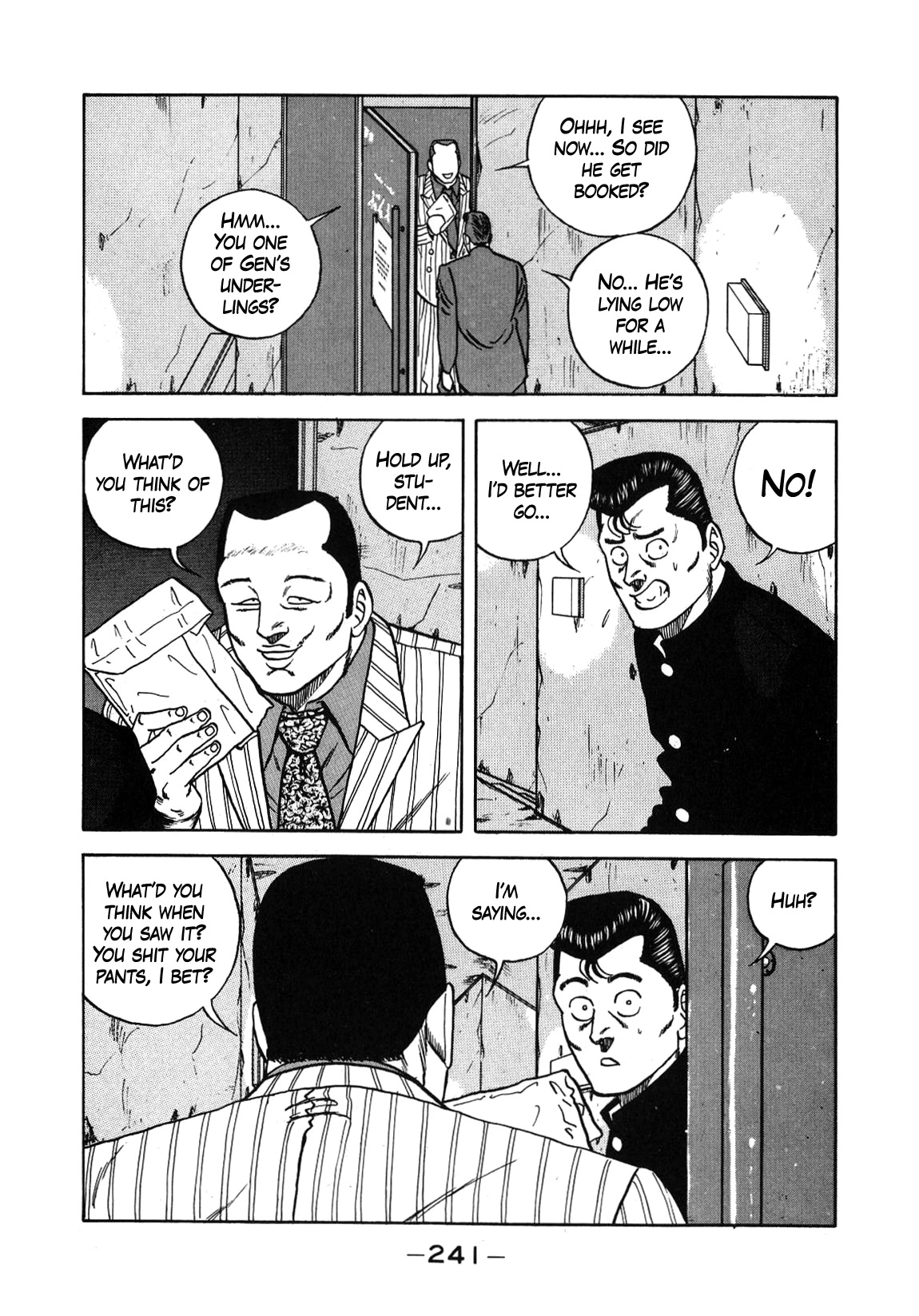 Be-Bop-Highschool Chapter 132 page 31 - Chapter 132: The Violent Human's Writhing in Agony