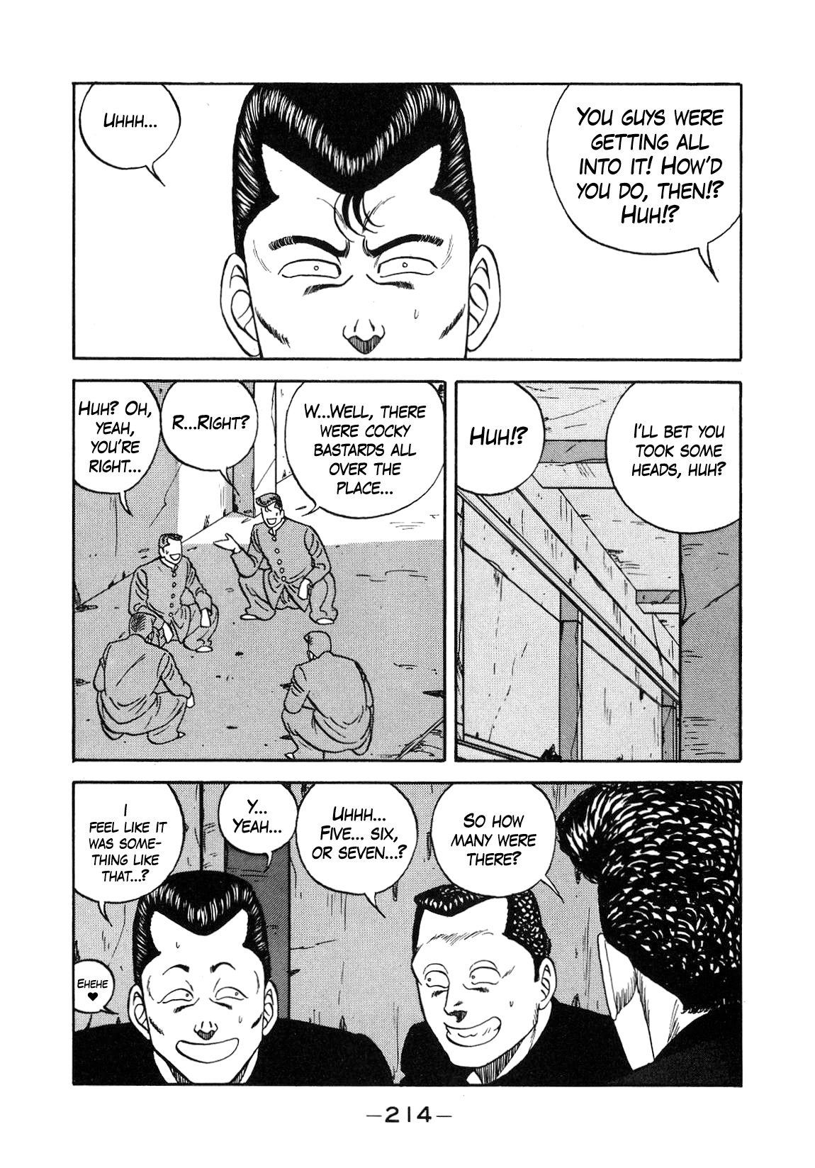 Be-Bop-Highschool Chapter 132 page 4 - Chapter 132: The Violent Human's Writhing in Agony