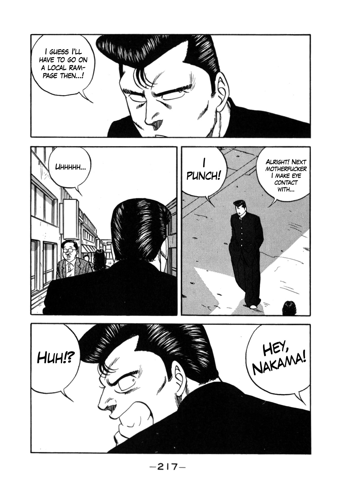 Be-Bop-Highschool Chapter 132 page 7 - Chapter 132: The Violent Human's Writhing in Agony