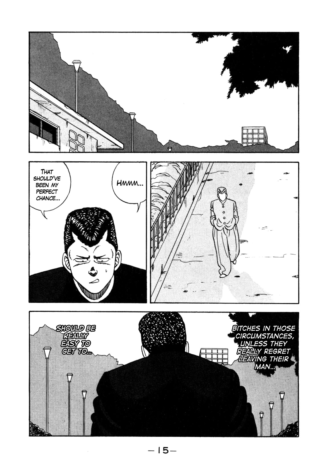 Be-Bop-Highschool Chapter 133 page 15 - Chapter 133: The Romantic Bastard's One-Shot Game