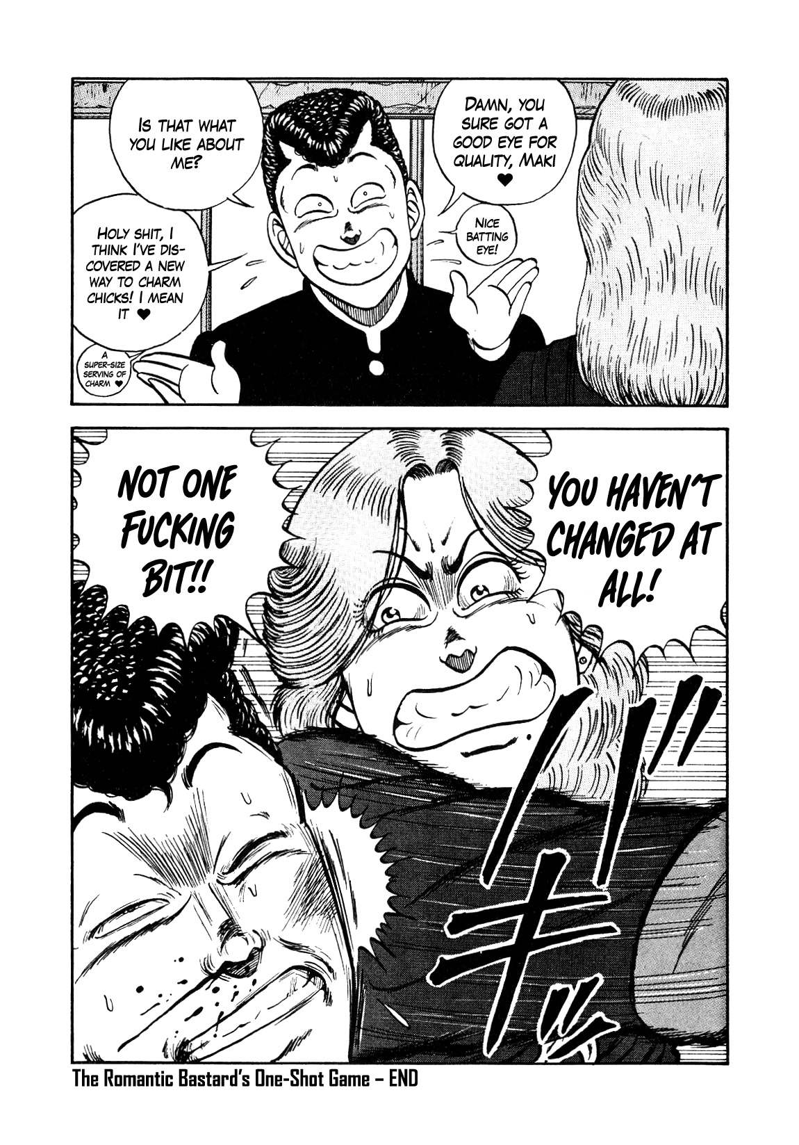 Be-Bop-Highschool Chapter 133 page 34 - Chapter 133: The Romantic Bastard's One-Shot Game