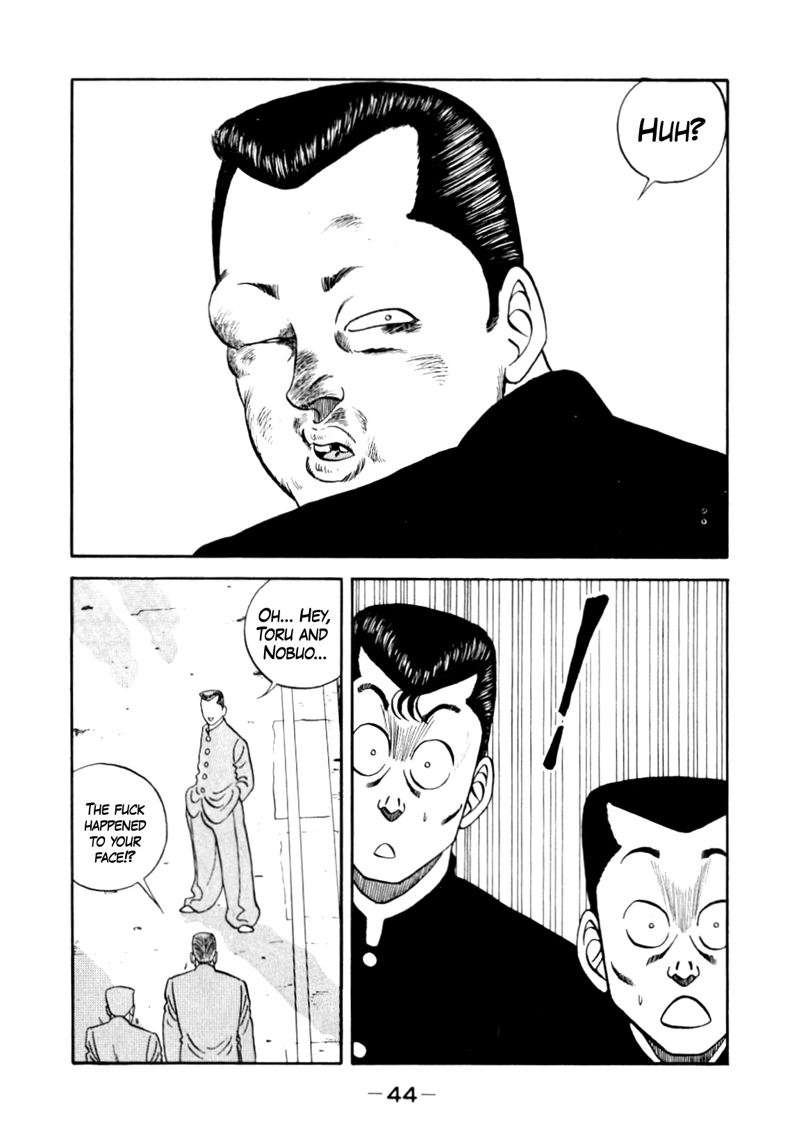 Be-Bop-Highschool Chapter 134 page 10 - Chapter 134: The Delinquent Youth's Mood Swings
