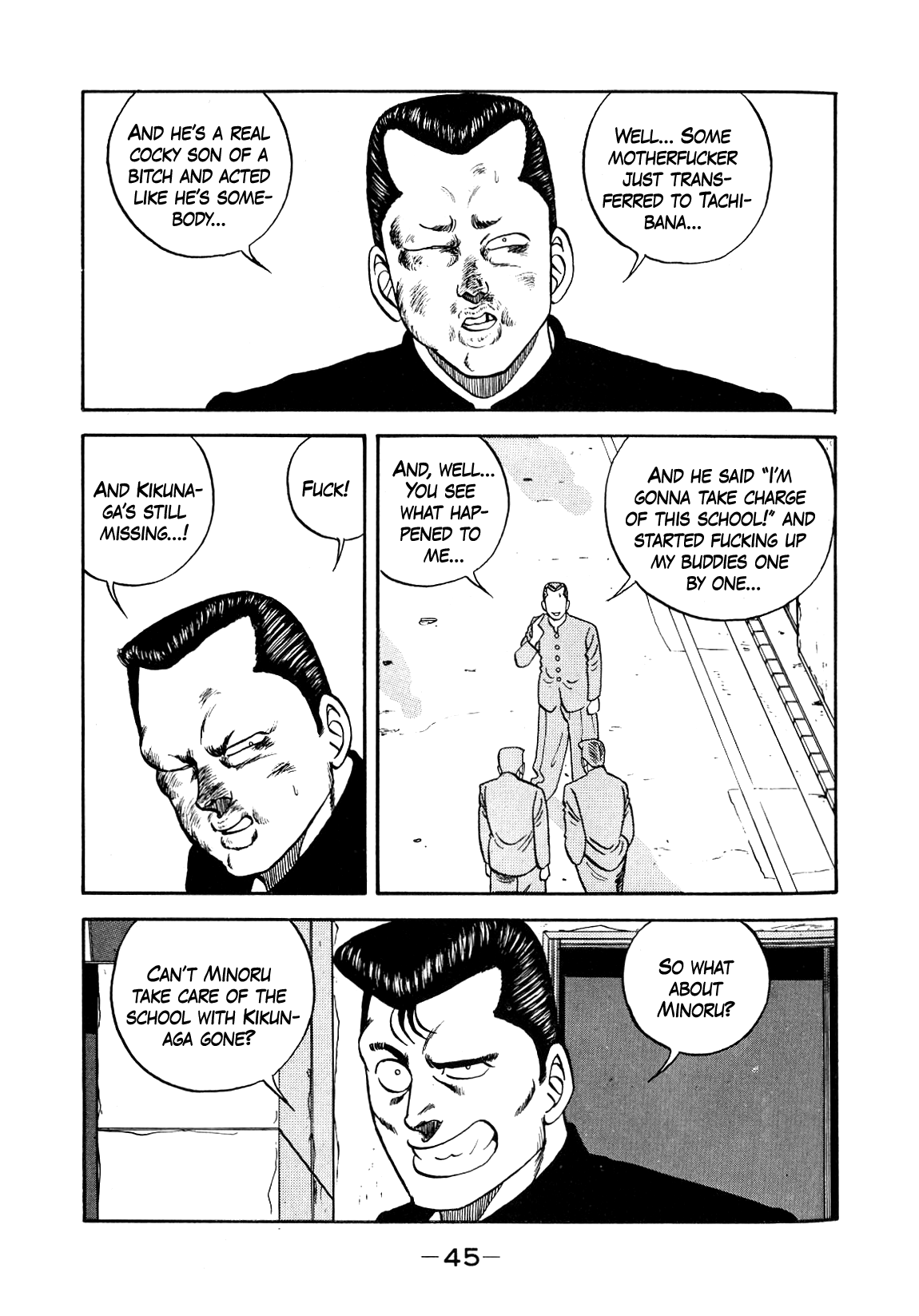 Be-Bop-Highschool Chapter 134 page 11 - Chapter 134: The Delinquent Youth's Mood Swings