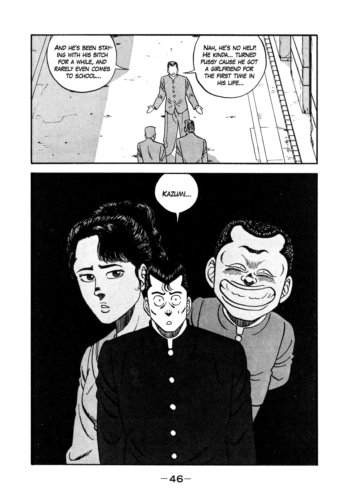 Be-Bop-Highschool Chapter 134 page 12 - Chapter 134: The Delinquent Youth's Mood Swings