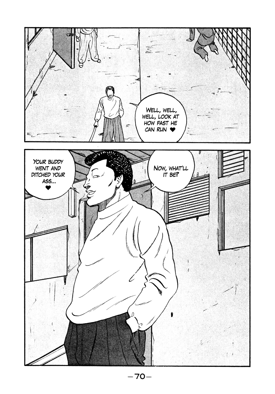 Be-Bop-Highschool Chapter 134 page 36 - Chapter 134: The Delinquent Youth's Mood Swings