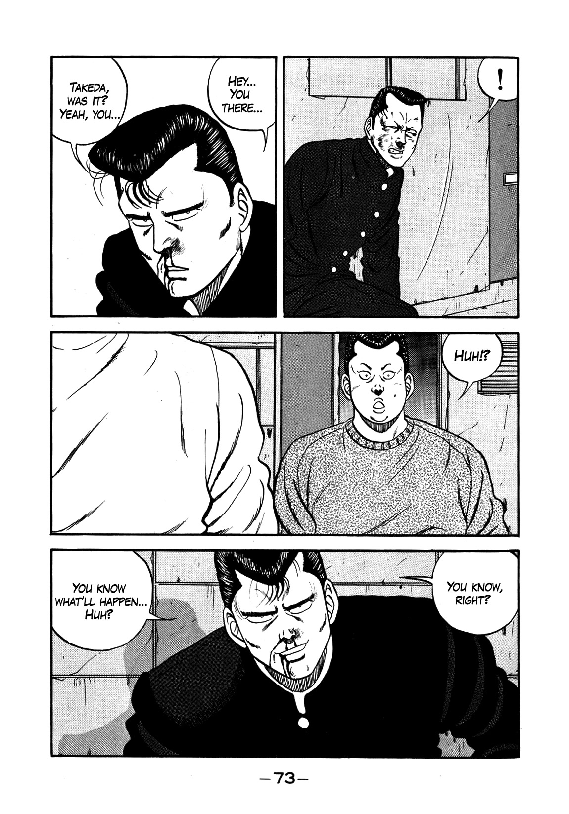 Be-Bop-Highschool Chapter 134 page 39 - Chapter 134: The Delinquent Youth's Mood Swings