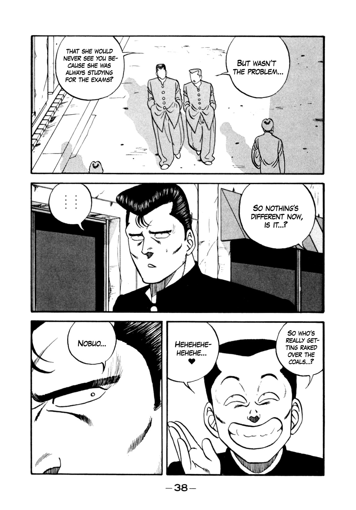 Be-Bop-Highschool Chapter 134 page 4 - Chapter 134: The Delinquent Youth's Mood Swings