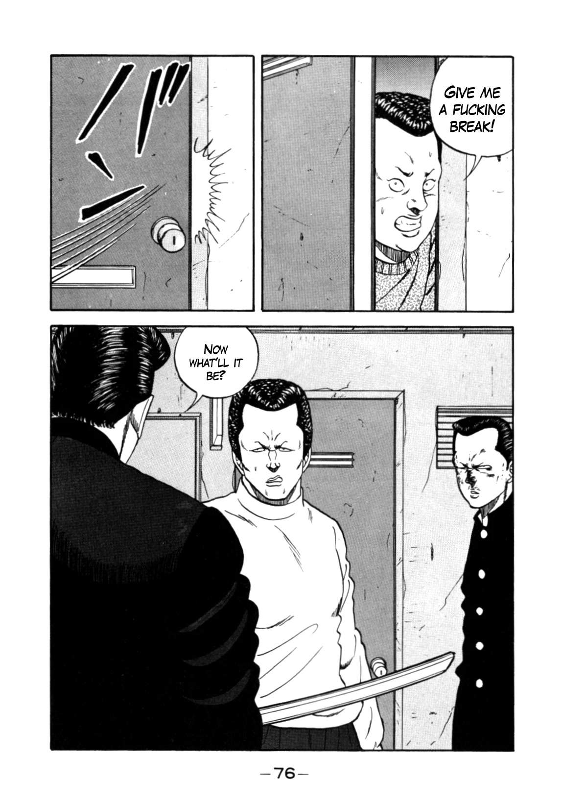 Be-Bop-Highschool Chapter 134 page 42 - Chapter 134: The Delinquent Youth's Mood Swings