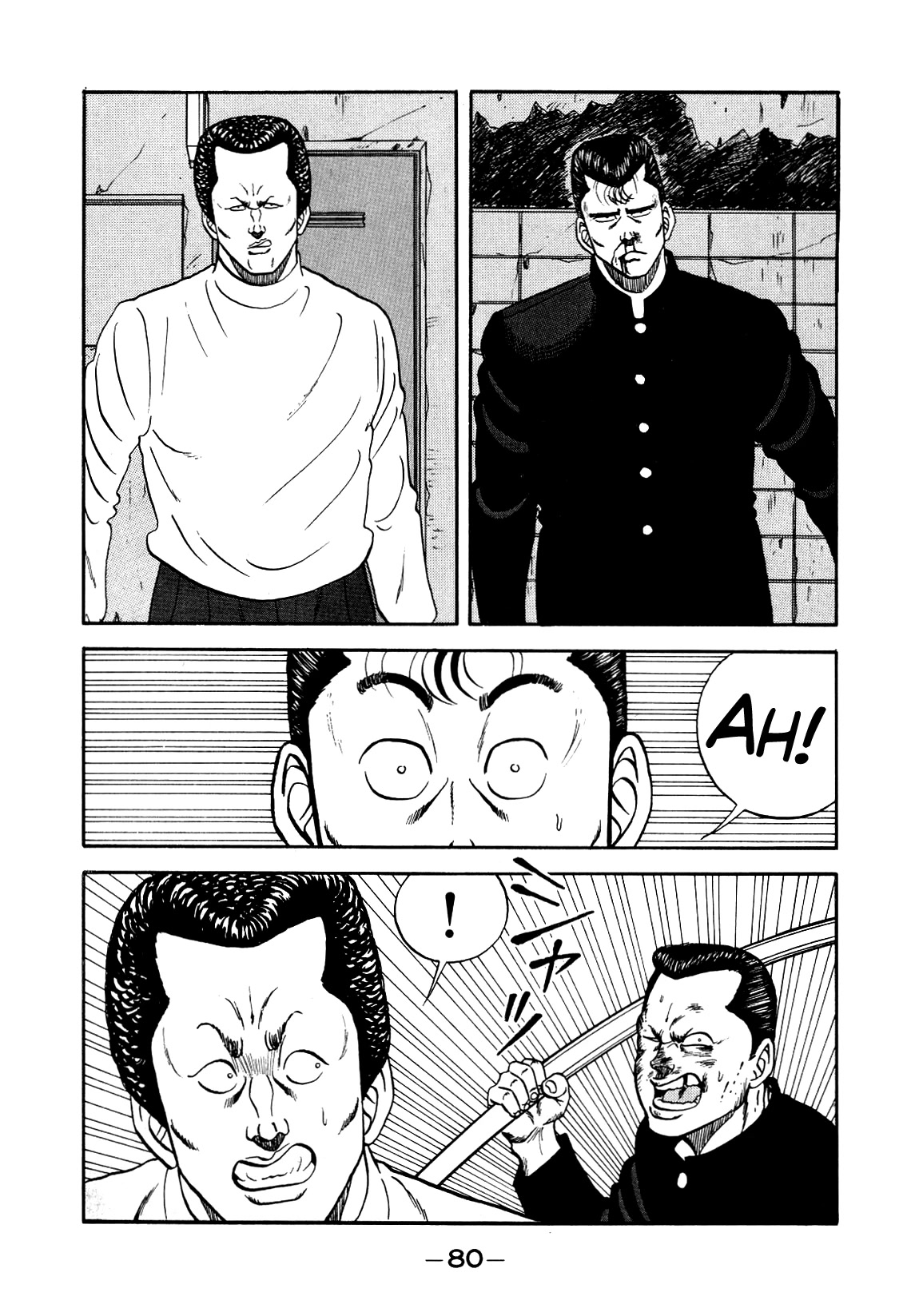 Be-Bop-Highschool Chapter 134 page 46 - Chapter 134: The Delinquent Youth's Mood Swings
