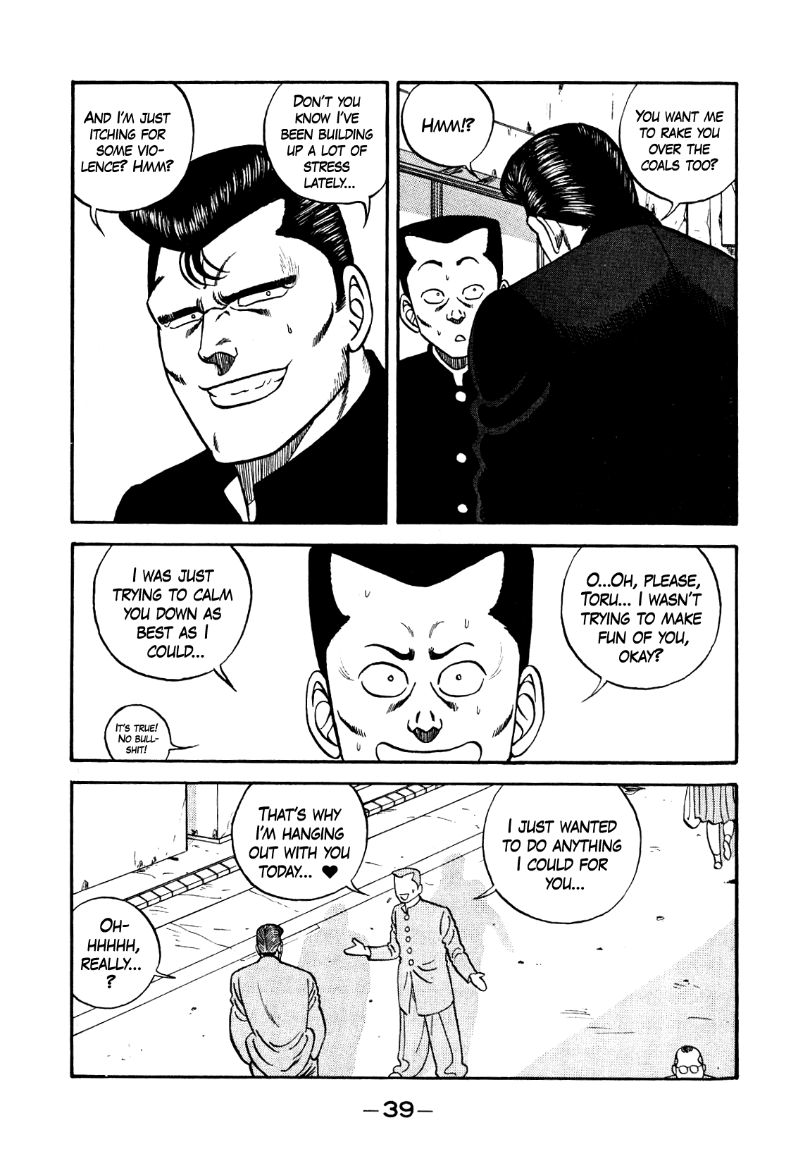 Be-Bop-Highschool Chapter 134 page 5 - Chapter 134: The Delinquent Youth's Mood Swings