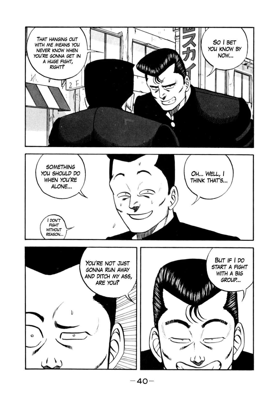 Be-Bop-Highschool Chapter 134 page 6 - Chapter 134: The Delinquent Youth's Mood Swings
