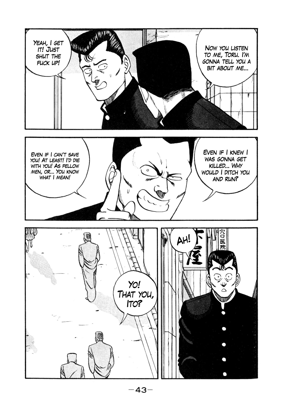 Be-Bop-Highschool Chapter 134 page 9 - Chapter 134: The Delinquent Youth's Mood Swings