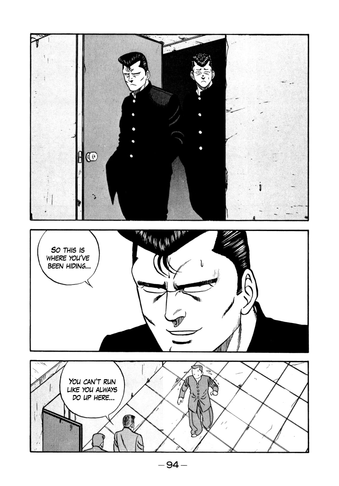 Be-Bop-Highschool Chapter 135 page 10 - Chapter 135: The Bush-league Punk's Desperate Crisis