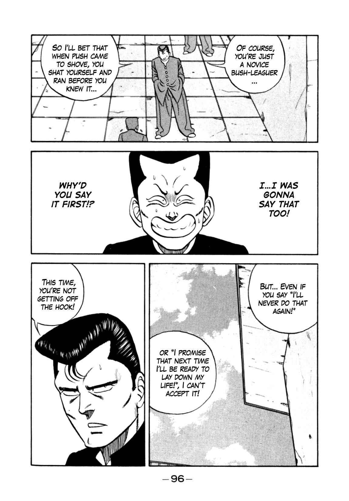 Be-Bop-Highschool Chapter 135 page 12 - Chapter 135: The Bush-league Punk's Desperate Crisis