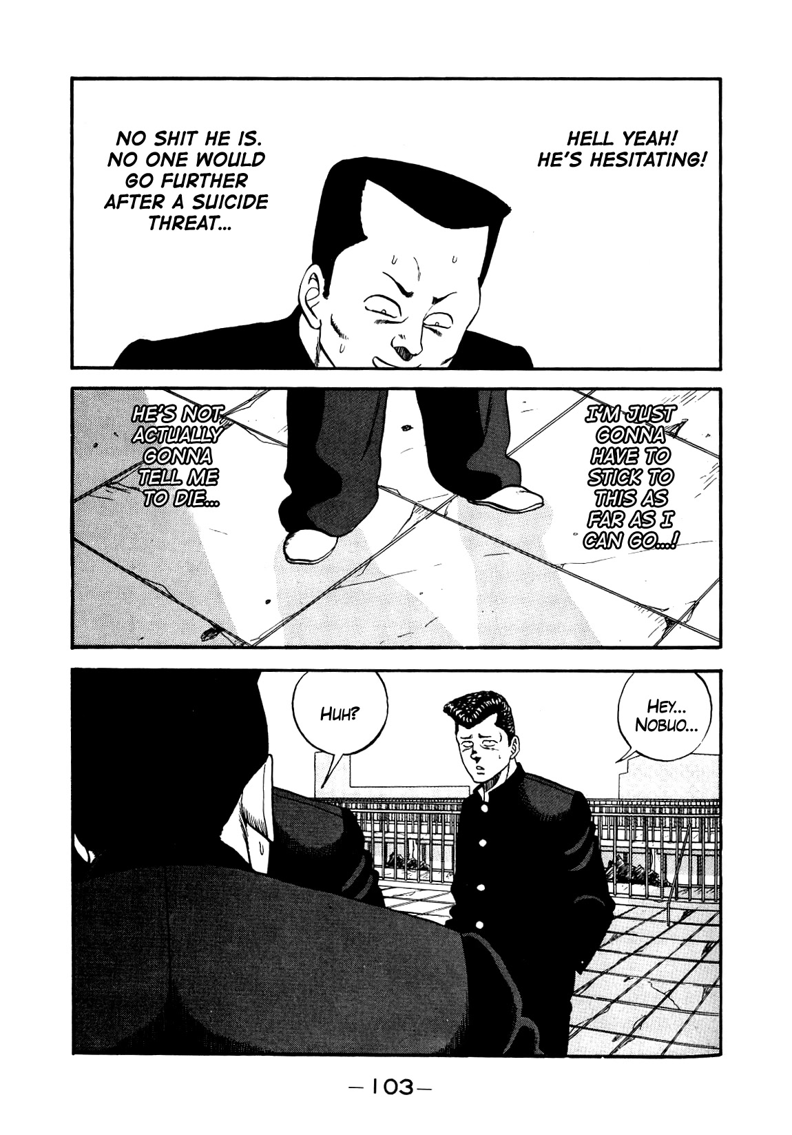 Be-Bop-Highschool Chapter 135 page 19 - Chapter 135: The Bush-league Punk's Desperate Crisis