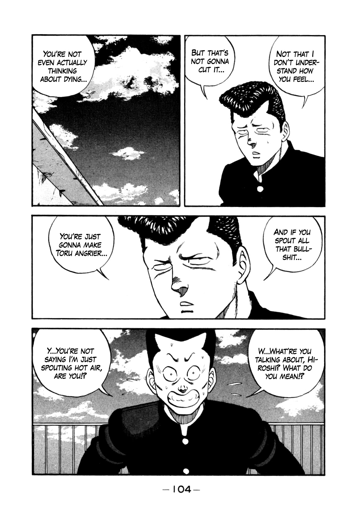 Be-Bop-Highschool Chapter 135 page 20 - Chapter 135: The Bush-league Punk's Desperate Crisis
