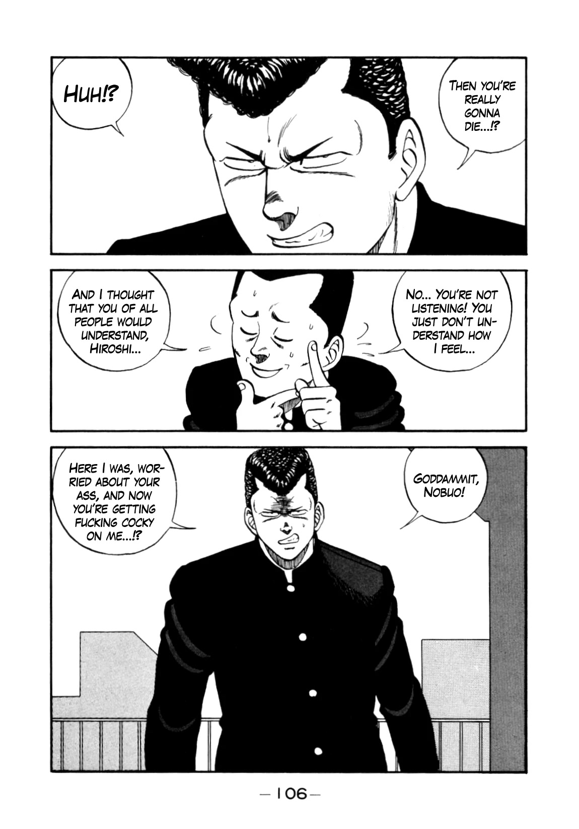 Be-Bop-Highschool Chapter 135 page 22 - Chapter 135: The Bush-league Punk's Desperate Crisis