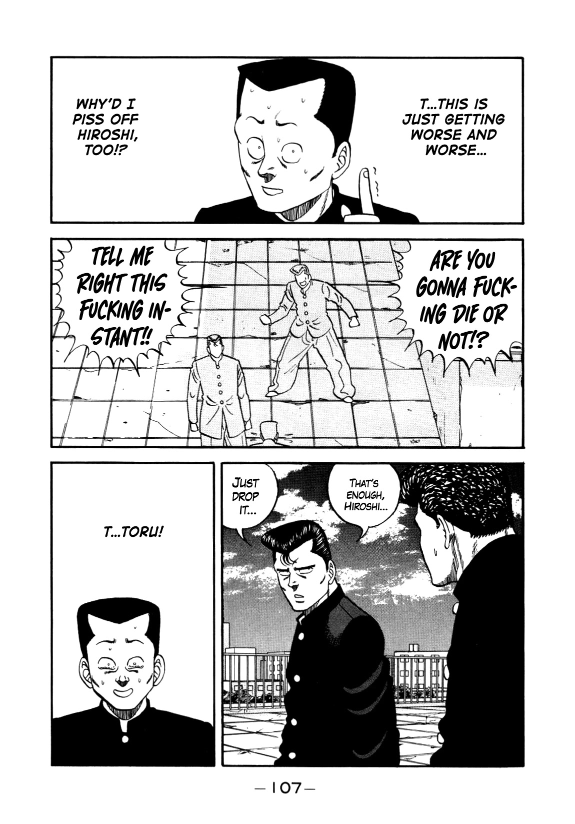 Be-Bop-Highschool Chapter 135 page 23 - Chapter 135: The Bush-league Punk's Desperate Crisis