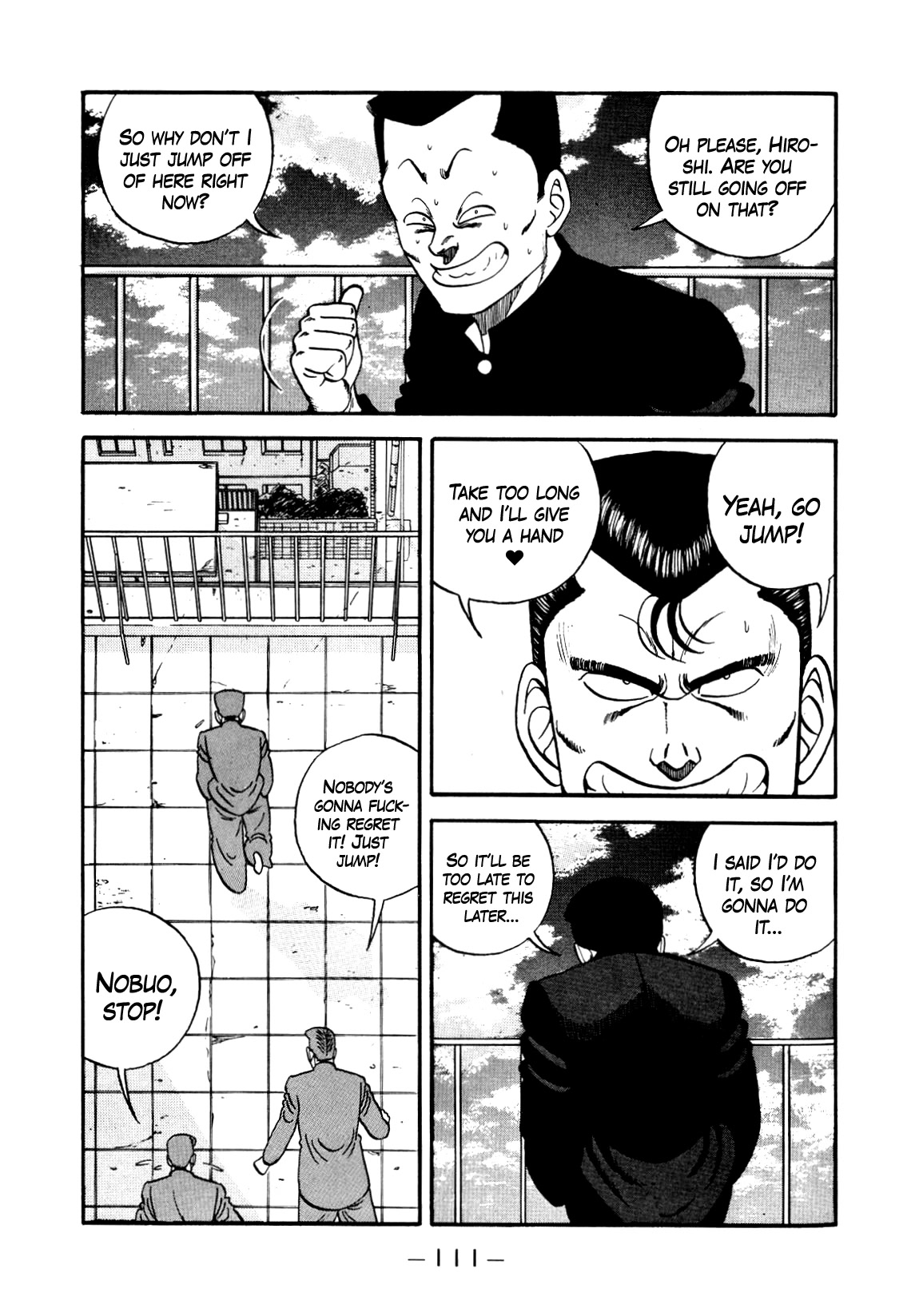 Be-Bop-Highschool Chapter 135 page 27 - Chapter 135: The Bush-league Punk's Desperate Crisis