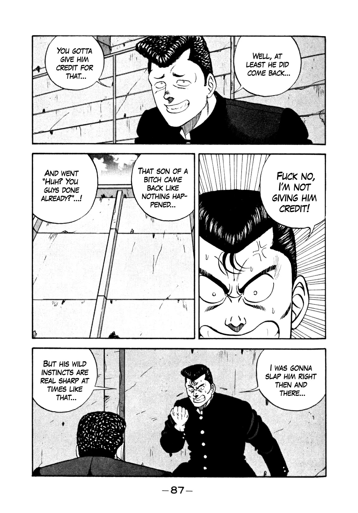 Be-Bop-Highschool Chapter 135 page 3 - Chapter 135: The Bush-league Punk's Desperate Crisis