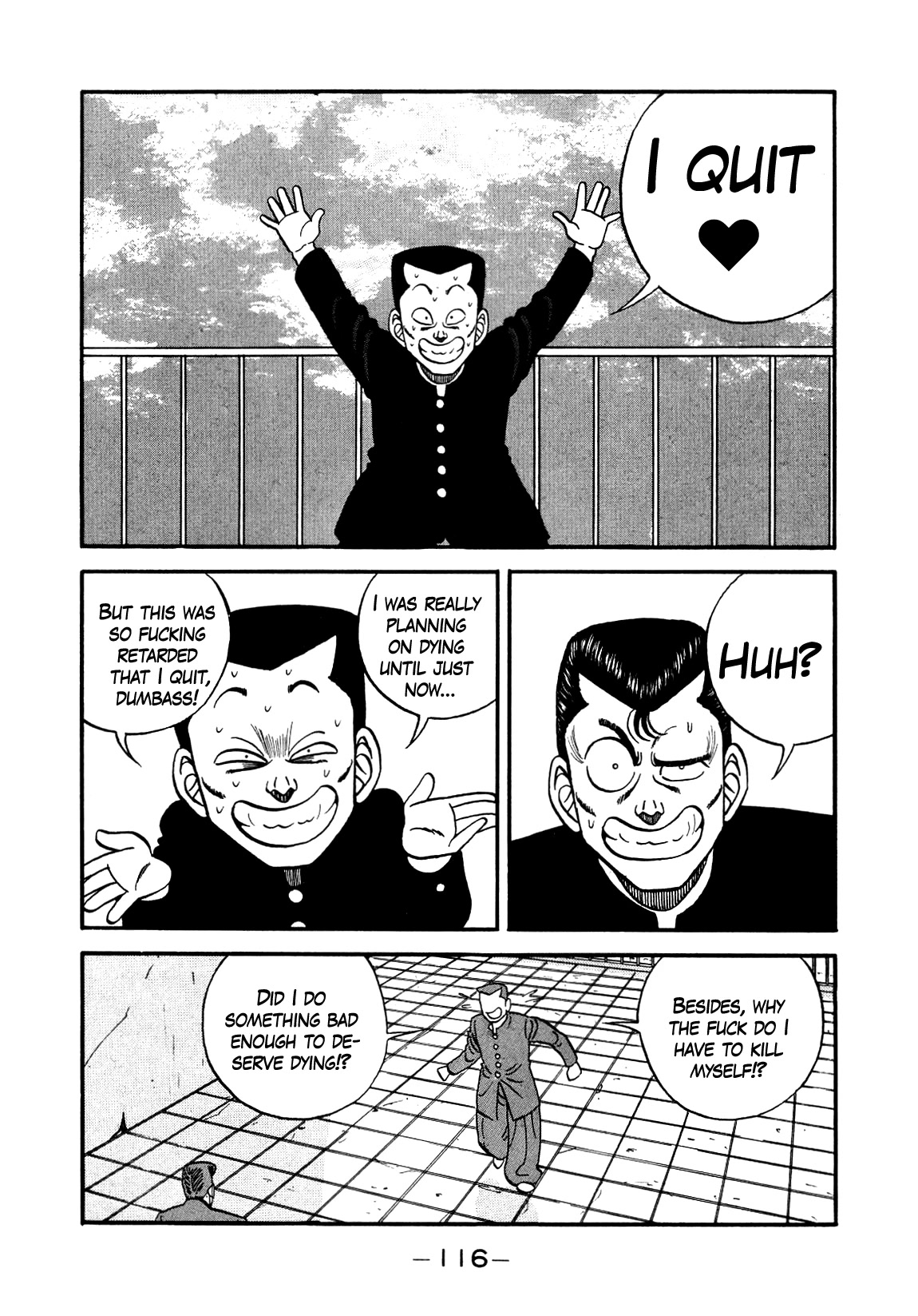 Be-Bop-Highschool Chapter 135 page 32 - Chapter 135: The Bush-league Punk's Desperate Crisis