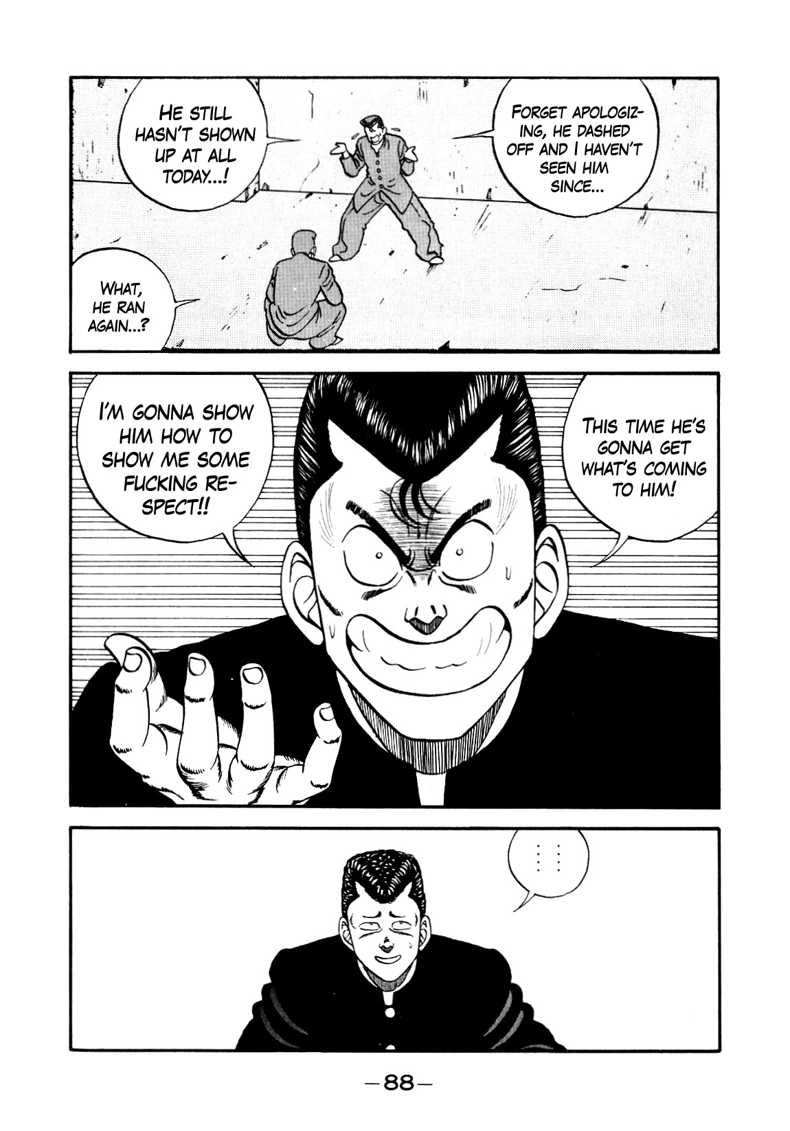 Be-Bop-Highschool Chapter 135 page 4 - Chapter 135: The Bush-league Punk's Desperate Crisis