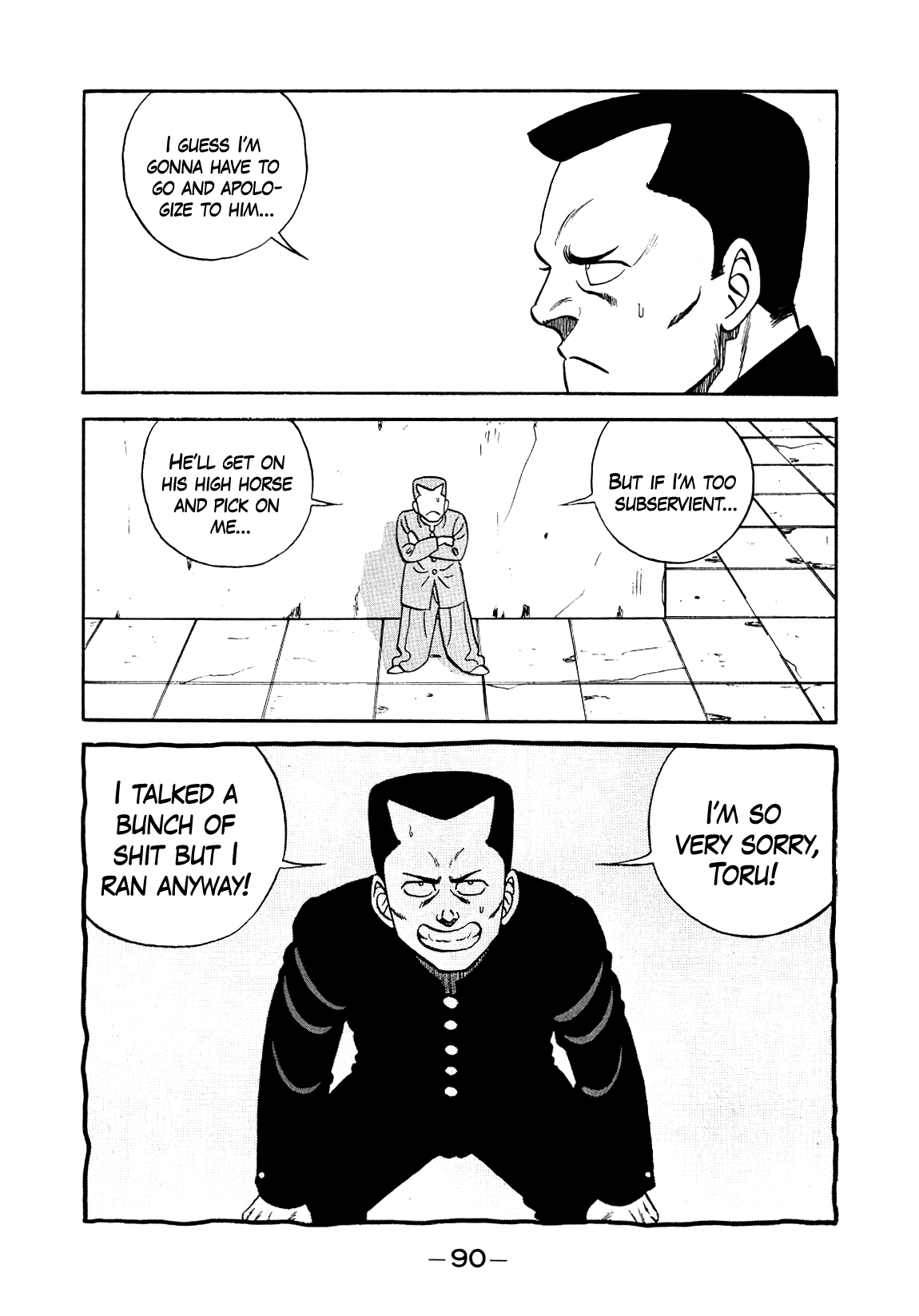 Be-Bop-Highschool Chapter 135 page 6 - Chapter 135: The Bush-league Punk's Desperate Crisis