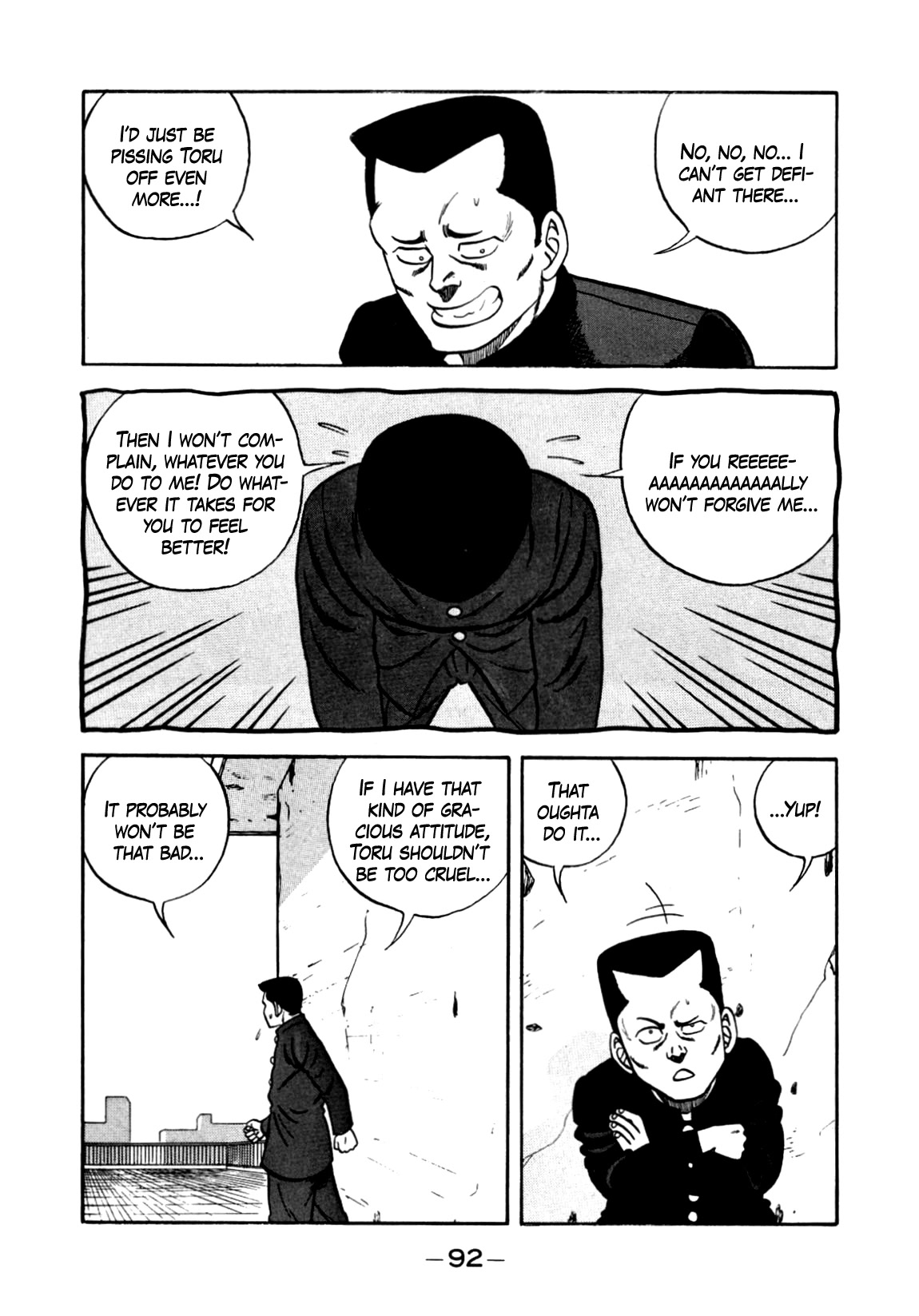 Be-Bop-Highschool Chapter 135 page 8 - Chapter 135: The Bush-league Punk's Desperate Crisis