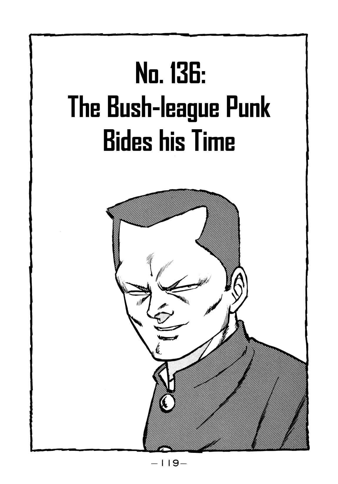Be-Bop-Highschool Chapter 136 page 1 - Chapter 136: The Bush-league Punk Bides his Time
