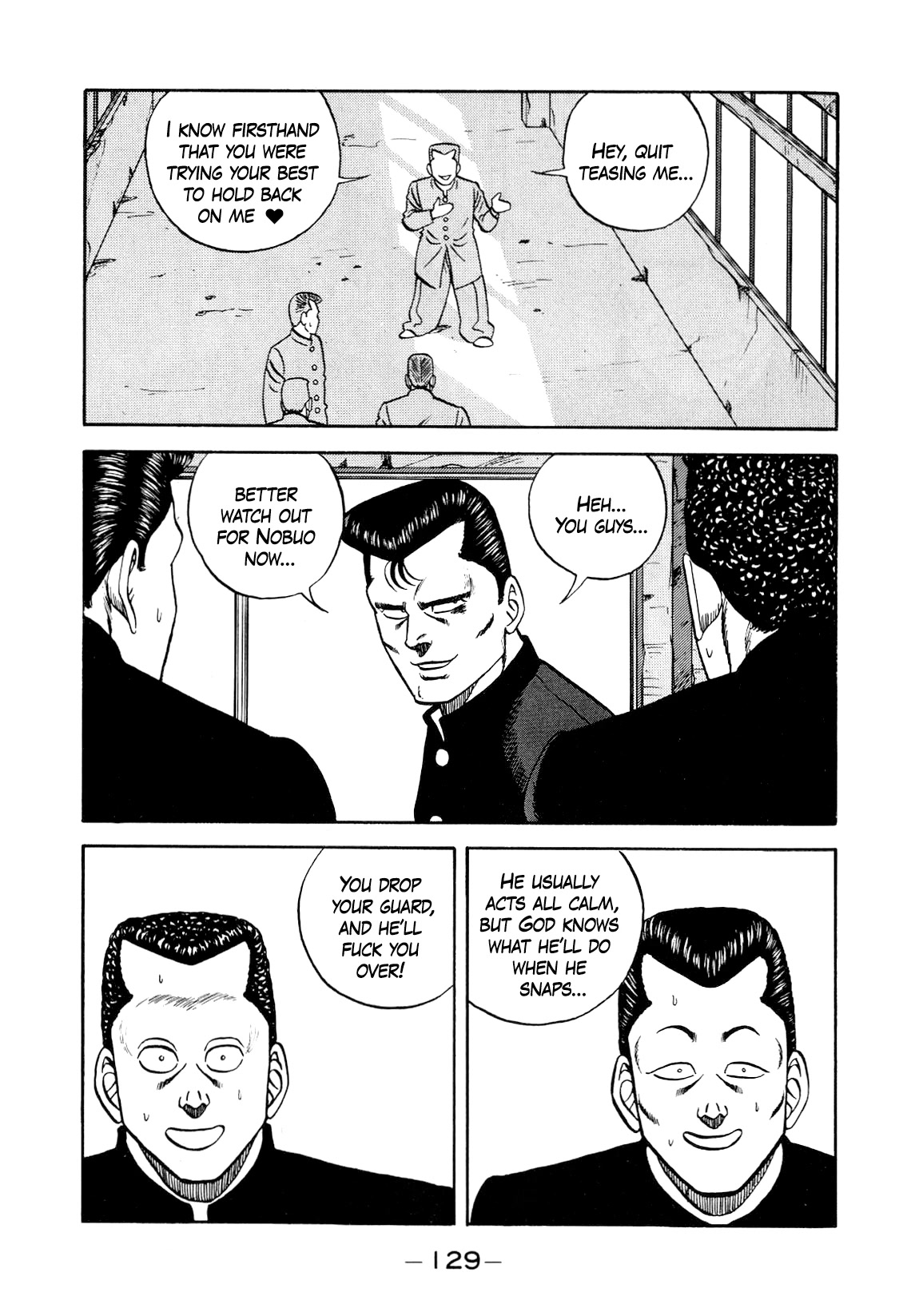 Be-Bop-Highschool Chapter 136 page 11 - Chapter 136: The Bush-league Punk Bides his Time