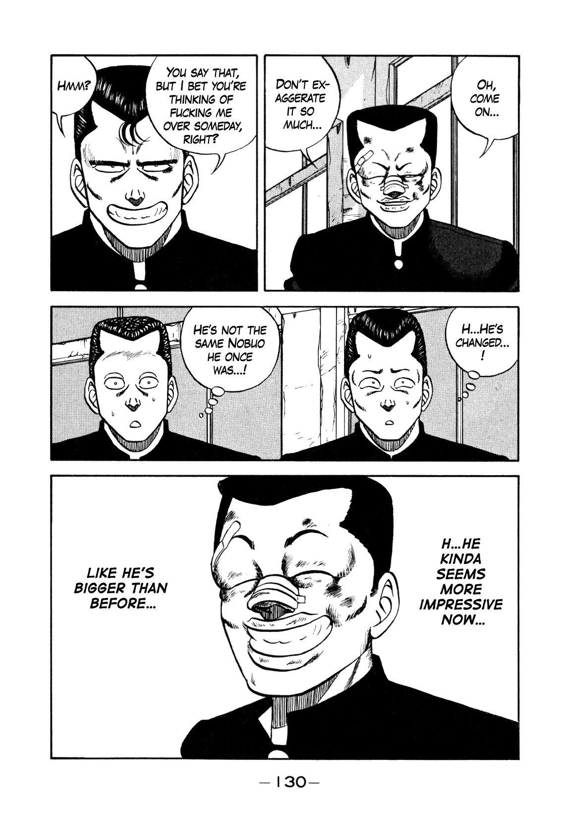 Be-Bop-Highschool Chapter 136 page 12 - Chapter 136: The Bush-league Punk Bides his Time