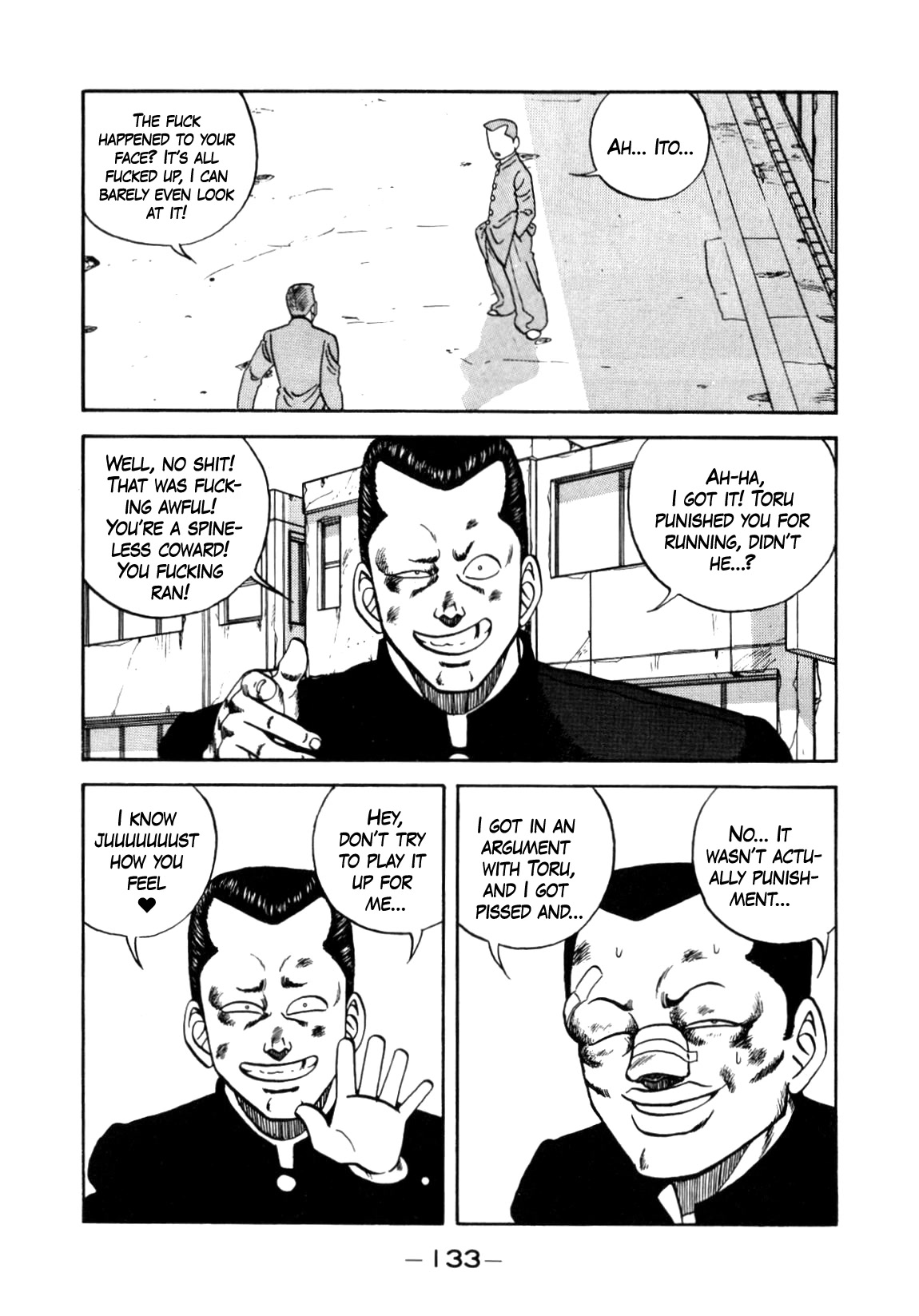 Be-Bop-Highschool Chapter 136 page 15 - Chapter 136: The Bush-league Punk Bides his Time