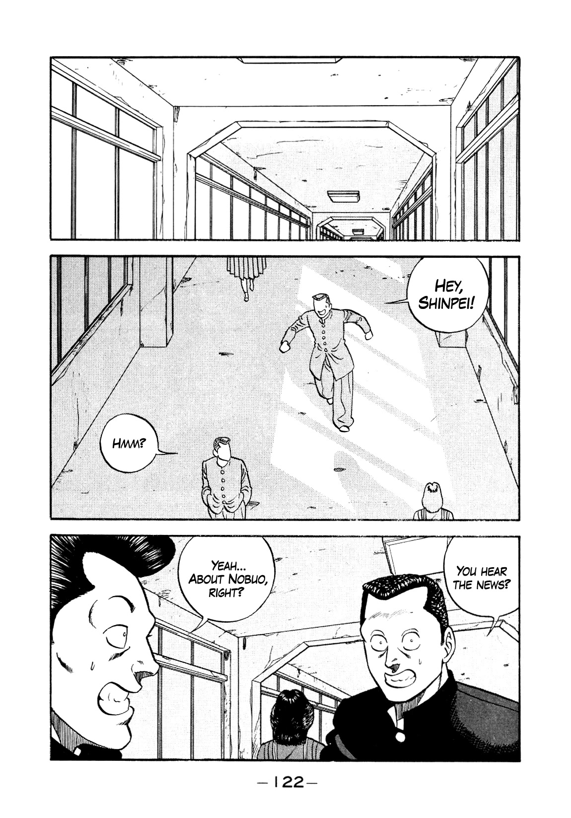Be-Bop-Highschool Chapter 136 page 4 - Chapter 136: The Bush-league Punk Bides his Time