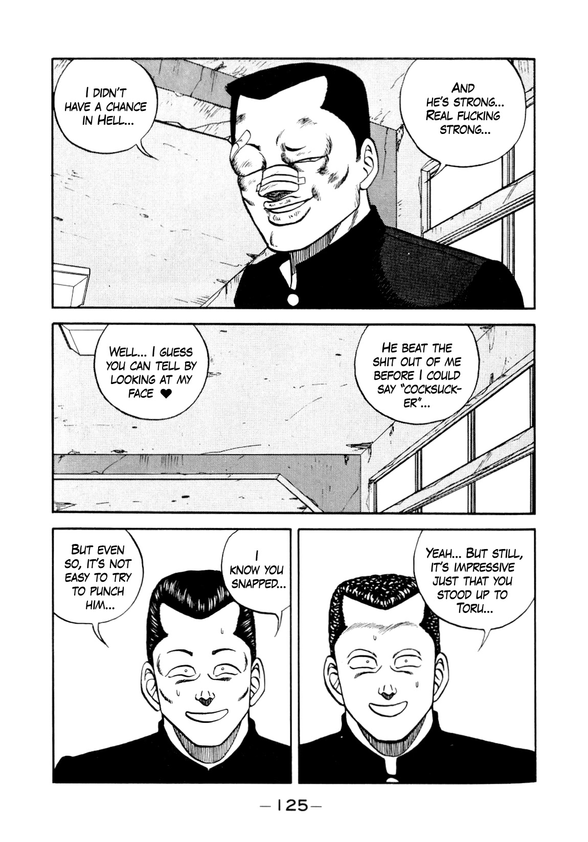 Be-Bop-Highschool Chapter 136 page 7 - Chapter 136: The Bush-league Punk Bides his Time