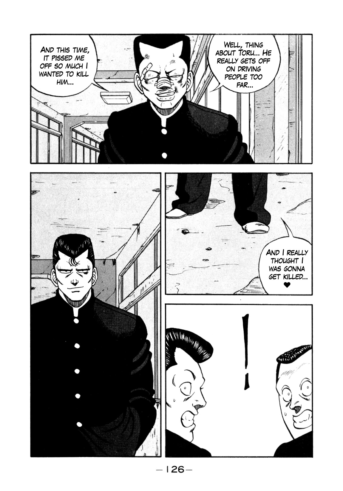 Be-Bop-Highschool Chapter 136 page 8 - Chapter 136: The Bush-league Punk Bides his Time