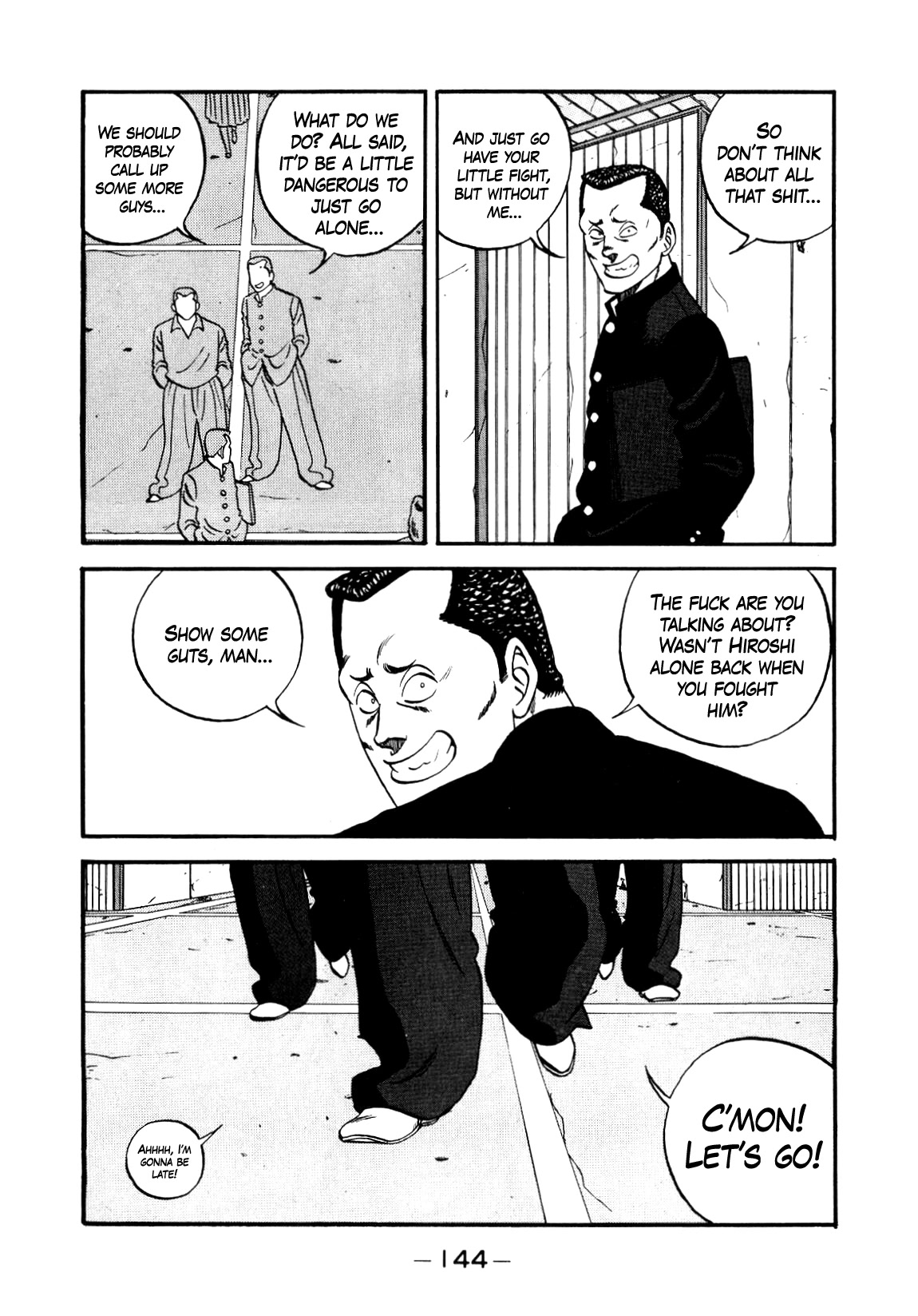 Be-Bop-Highschool Chapter 137 page 10 - Chapter 137: The High School Dimwit Lightning Speed