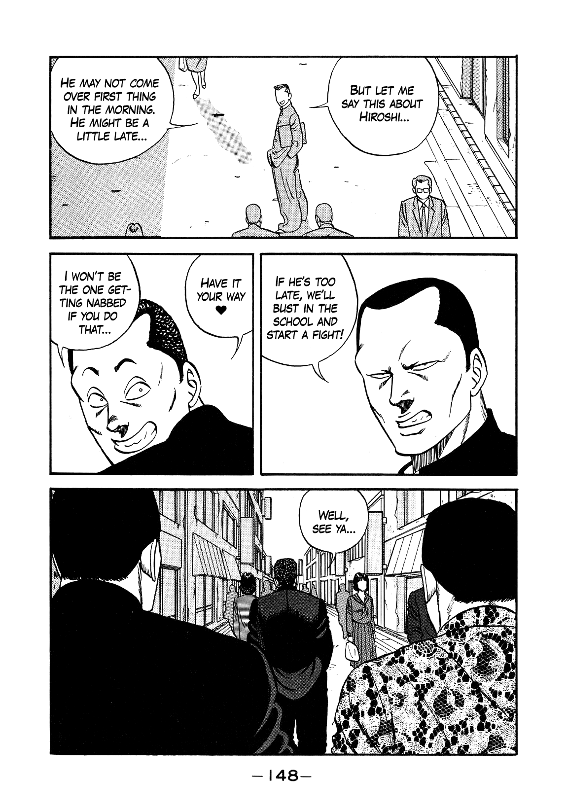 Be-Bop-Highschool Chapter 137 page 14 - Chapter 137: The High School Dimwit Lightning Speed