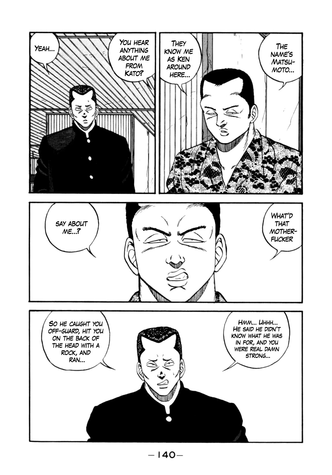Be-Bop-Highschool Chapter 137 page 6 - Chapter 137: The High School Dimwit Lightning Speed
