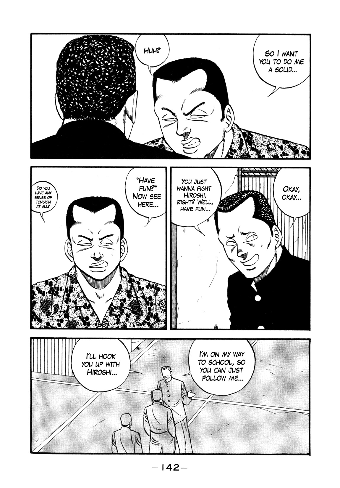 Be-Bop-Highschool Chapter 137 page 8 - Chapter 137: The High School Dimwit Lightning Speed