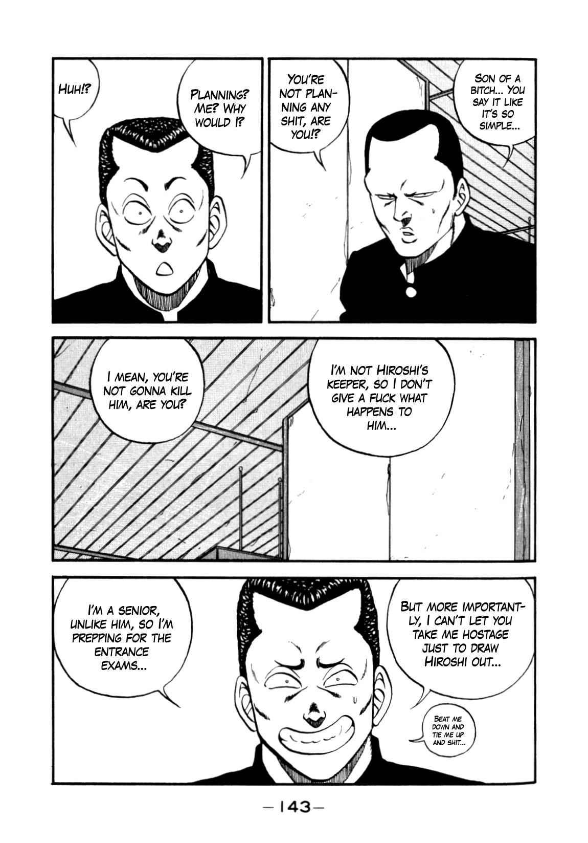 Be-Bop-Highschool Chapter 137 page 9 - Chapter 137: The High School Dimwit Lightning Speed