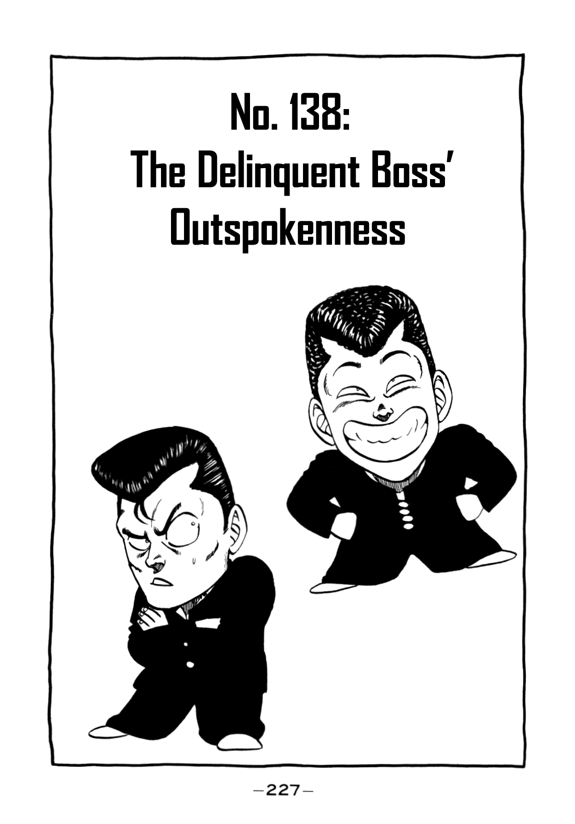Be-Bop-Highschool Chapter 138: The Delinquent Boss' Outspokenness thumbnail