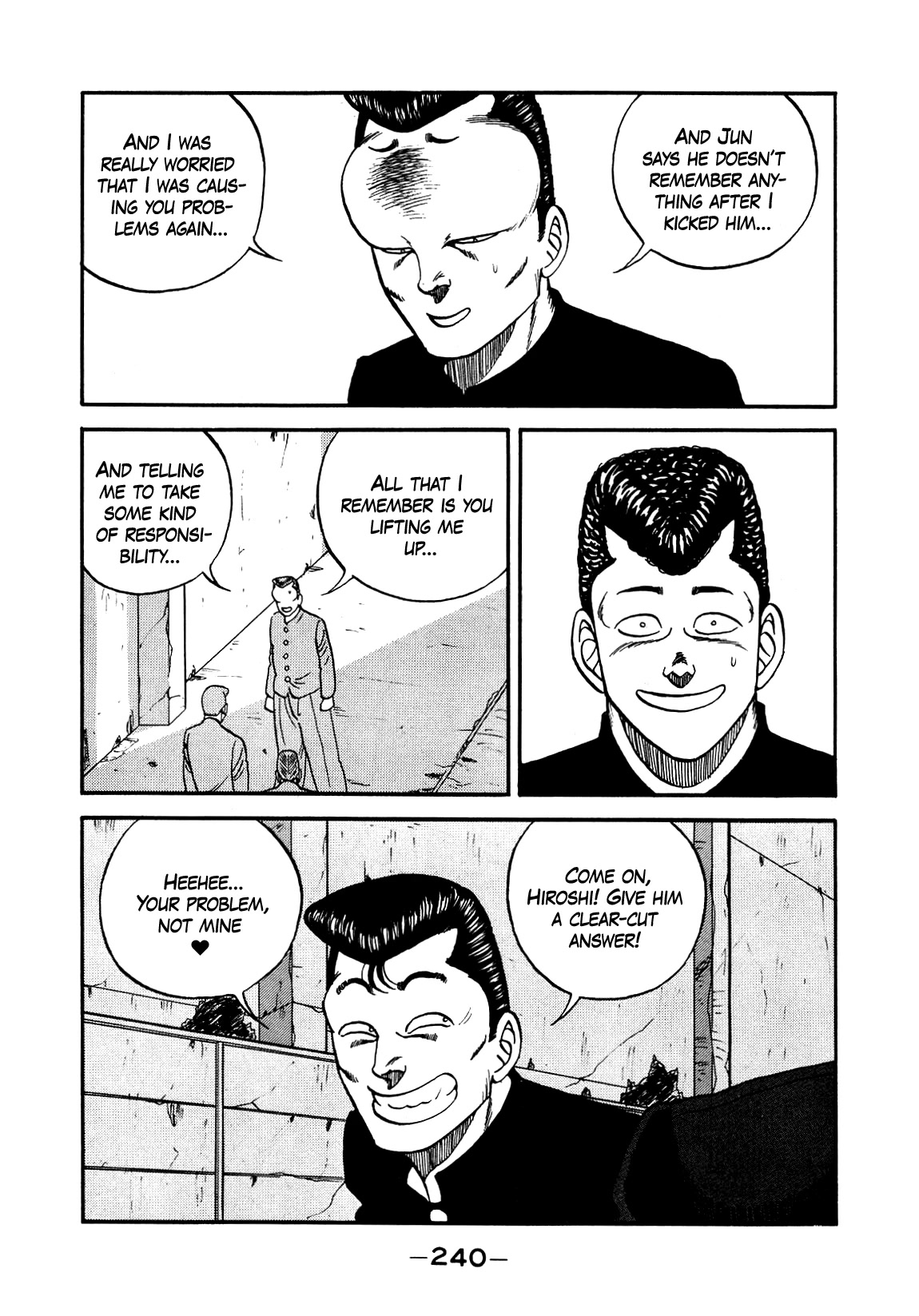 Be-Bop-Highschool Chapter 138 page 14 - Chapter 138: The Delinquent Boss' Outspokenness