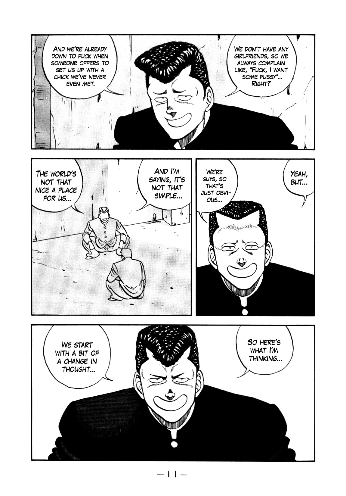 Be-Bop-Highschool Chapter 139 page 11 - Chapter 139: Romantic Advisory Subcommittee
