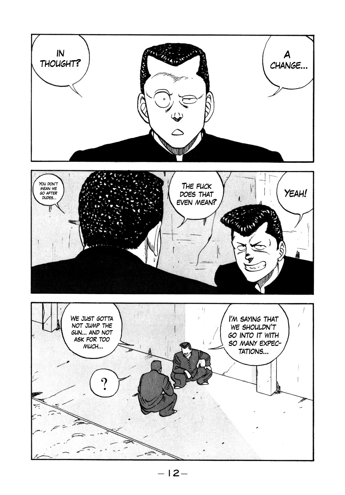 Be-Bop-Highschool Chapter 139 page 12 - Chapter 139: Romantic Advisory Subcommittee