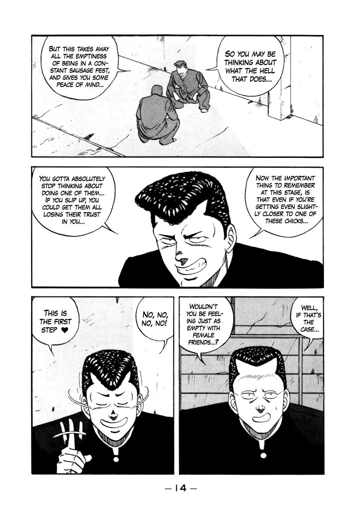Be-Bop-Highschool Chapter 139 page 14 - Chapter 139: Romantic Advisory Subcommittee