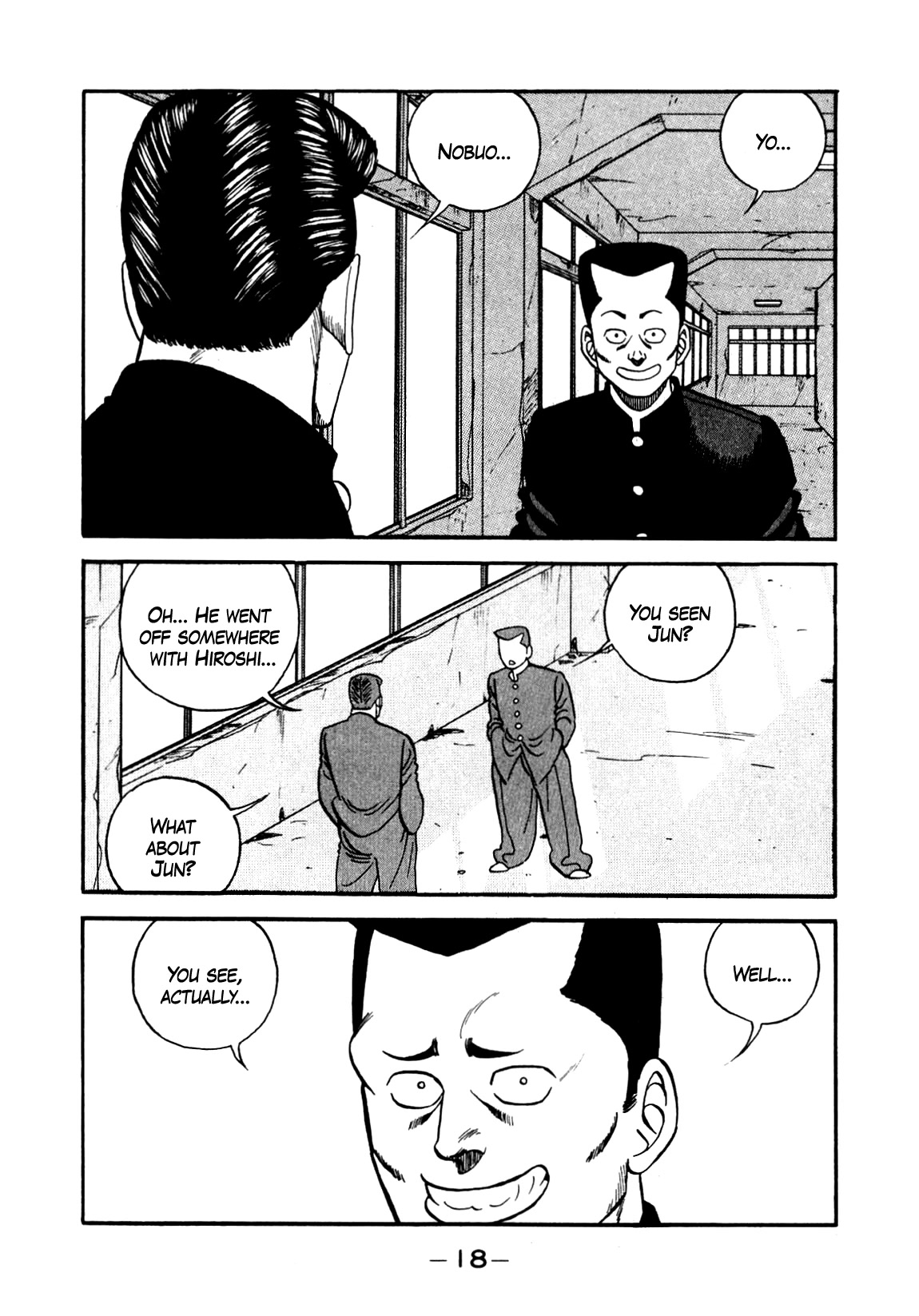 Be-Bop-Highschool Chapter 139 page 18 - Chapter 139: Romantic Advisory Subcommittee