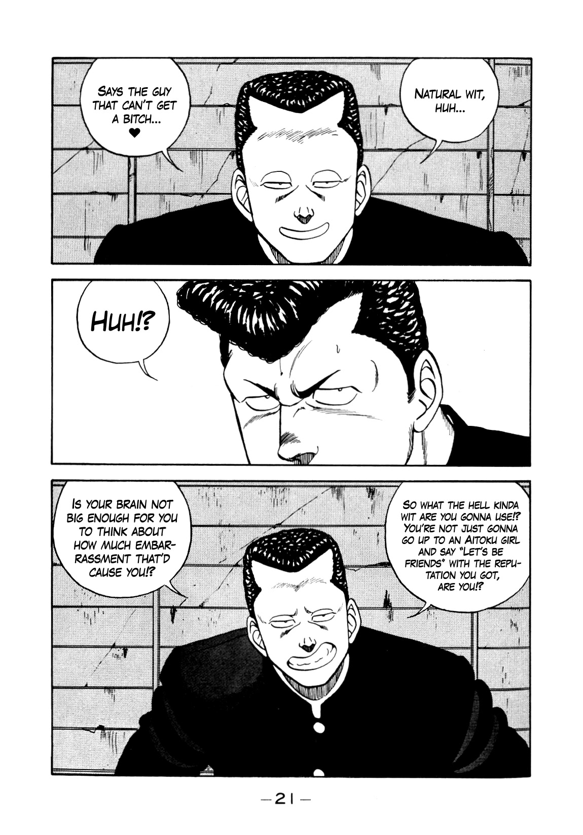 Be-Bop-Highschool Chapter 139 page 21 - Chapter 139: Romantic Advisory Subcommittee