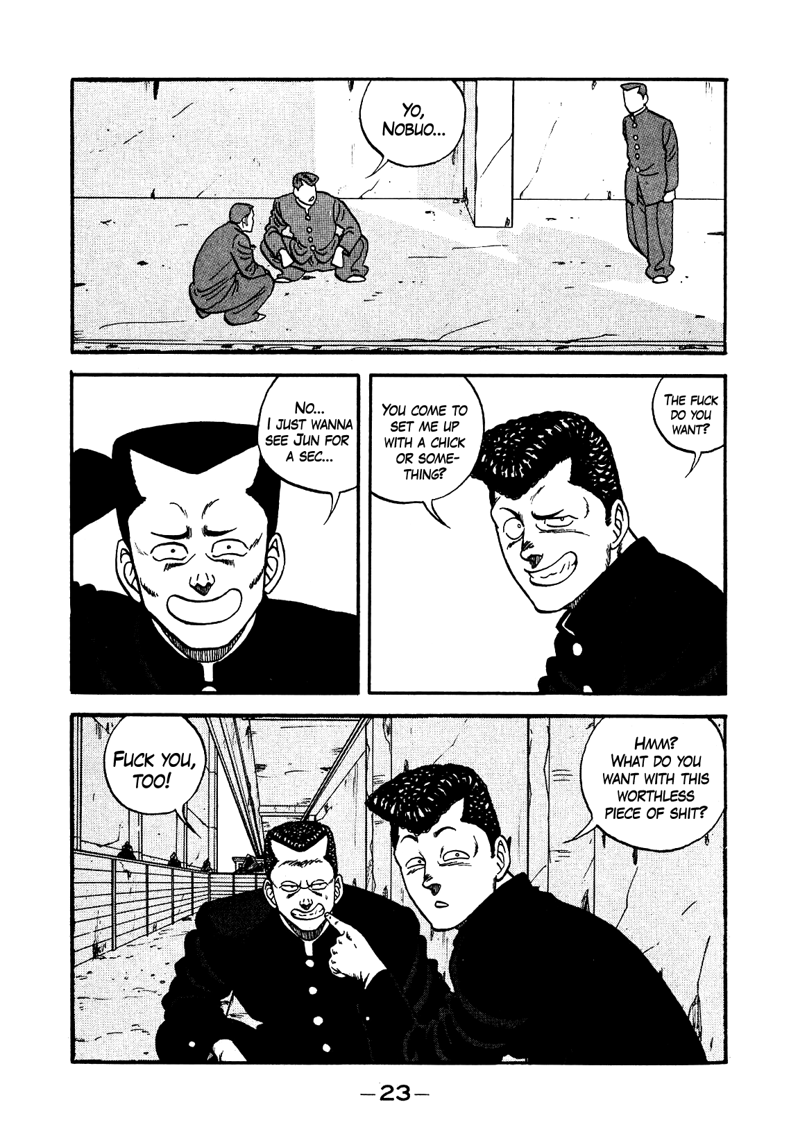 Be-Bop-Highschool Chapter 139 page 23 - Chapter 139: Romantic Advisory Subcommittee