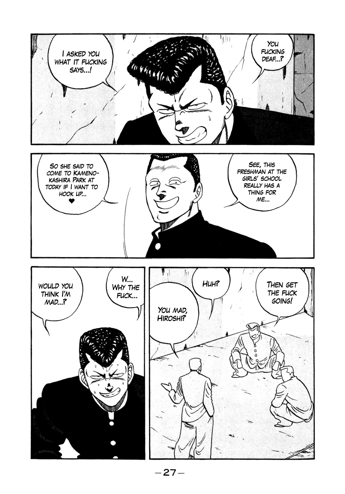 Be-Bop-Highschool Chapter 139 page 27 - Chapter 139: Romantic Advisory Subcommittee