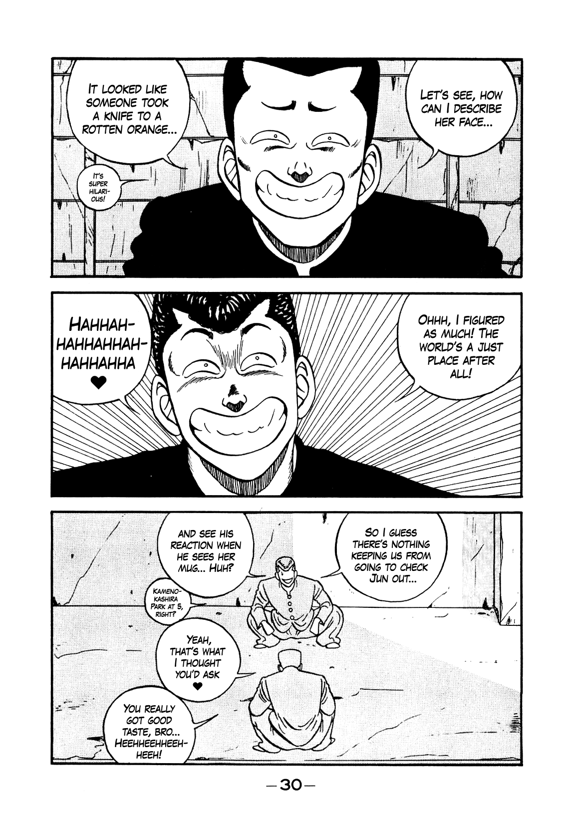 Be-Bop-Highschool Chapter 139 page 30 - Chapter 139: Romantic Advisory Subcommittee